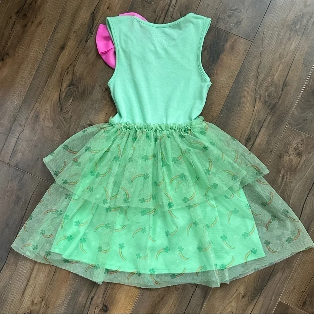 JoJo Siwa | Lucky Girl Green St Patrick’s Day Sun Dress | 6/6X